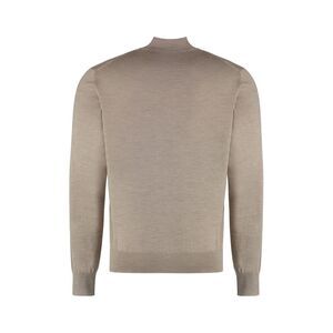 BOTTEGA VENETA Men's Mock Neck Sweater Men Beige Sweaters & Cardigans